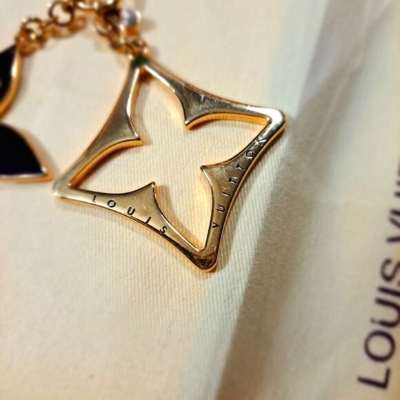 AUTHENTIC Louis Vuitton Puzzle Keyring with dustbag. NEW CONDITION - Picture 10 of 12